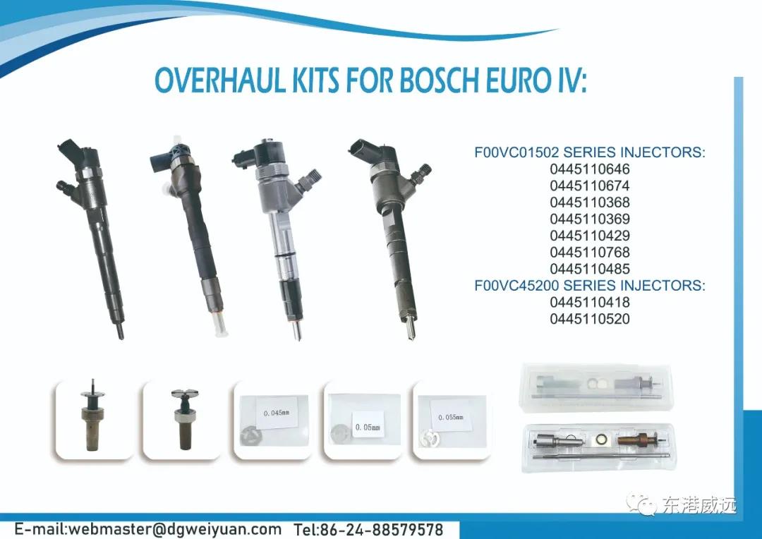 Weiyuan|Bosch Europe five overhaul package series(图1)